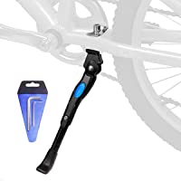 Pata de Cabra- Altura Ajustable- Caballete para Bicicleta perfecto para Ruedas de Diámetro 22&quot- 24&quot- 26&quot- - Bicicleta de…